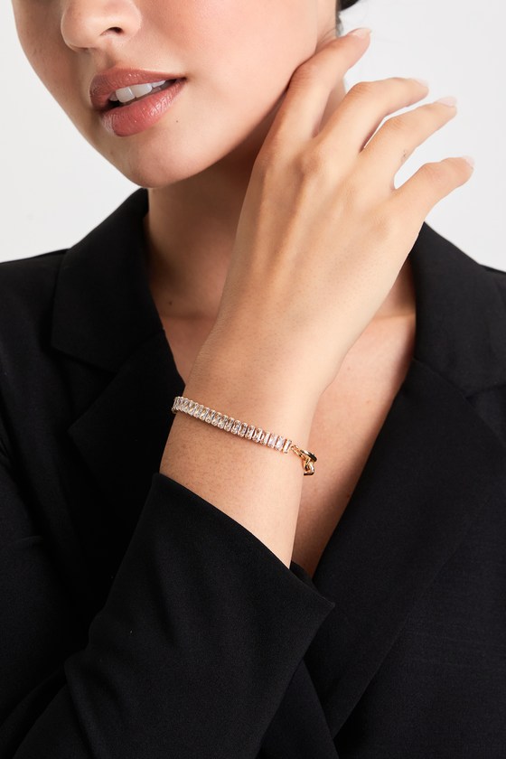 Rhinestone tennis bracelet sale