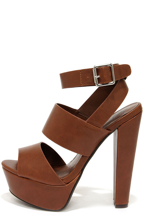 Chloé Platform Sandals calfskin cork suede brown online shopping -  mybudapester.com