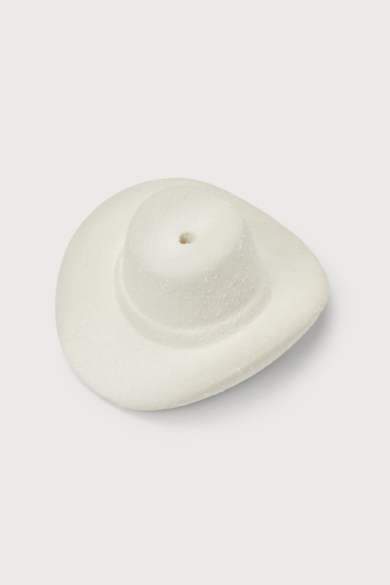 Terracotta Cowboy Hat Incense Holder main image 1