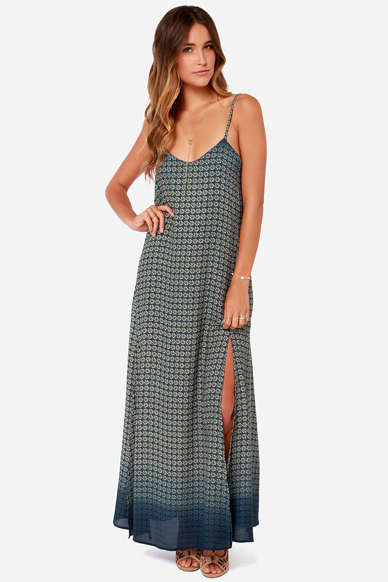 Maxi Dress - Floral Print Dress - Sundress - $68.00 - Lulus
