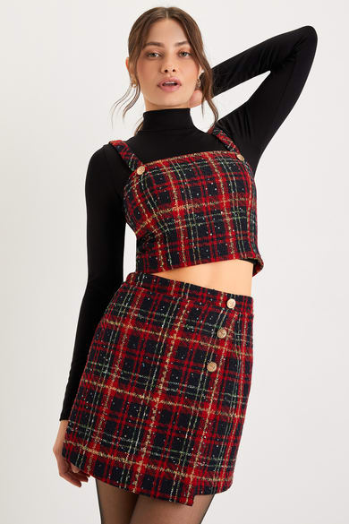 Cute Plaid Shirts, Plaid Dresses, Plaid Skirts at Lulus