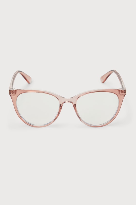 Clear Winner Clear Pink Blue Light Glasses 2