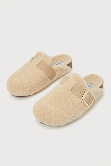 Cuddle Natural Shearling Mules
