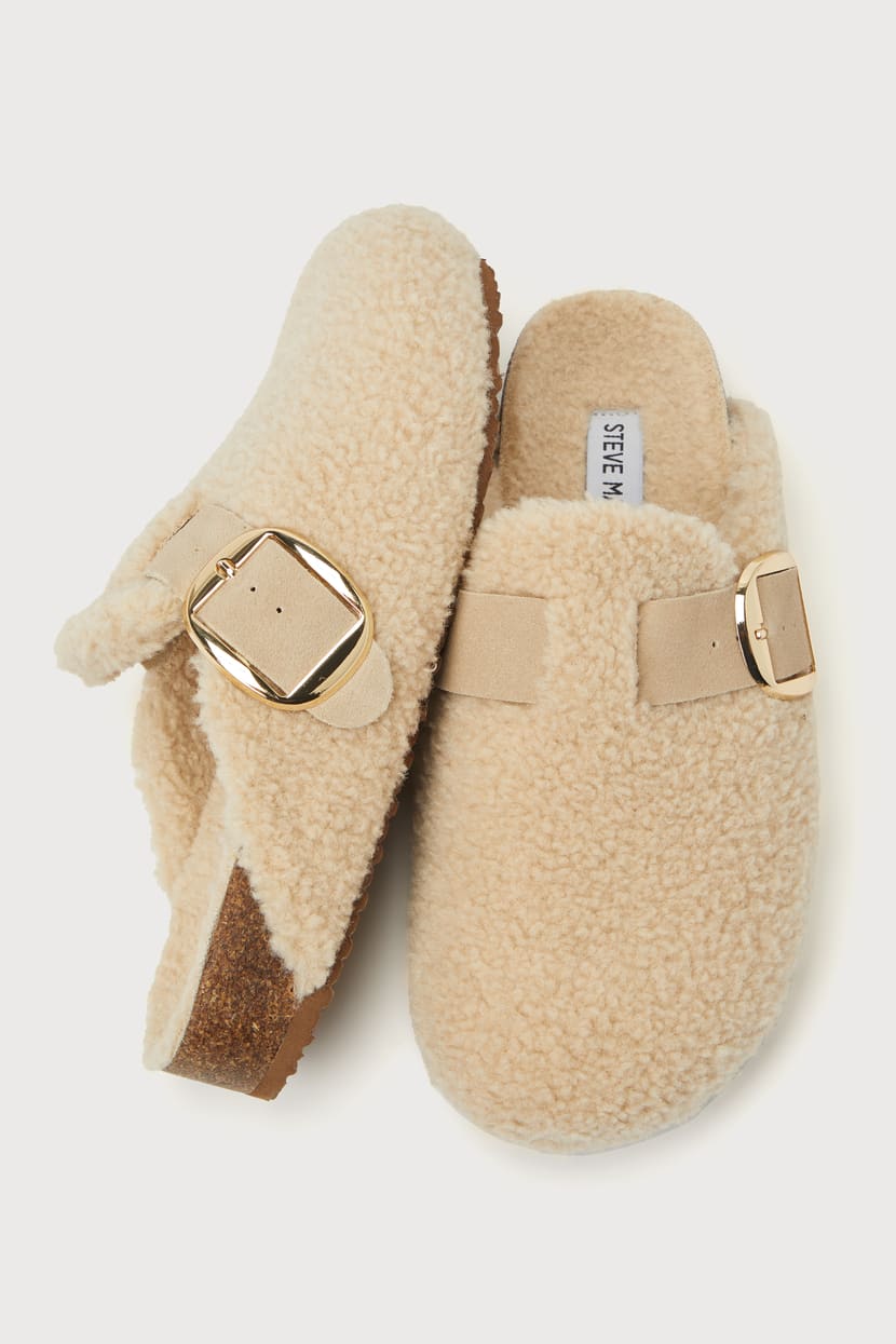 Steve Madden Womens Cuddle Clog Shoes Steve Madden Women's Cuddle