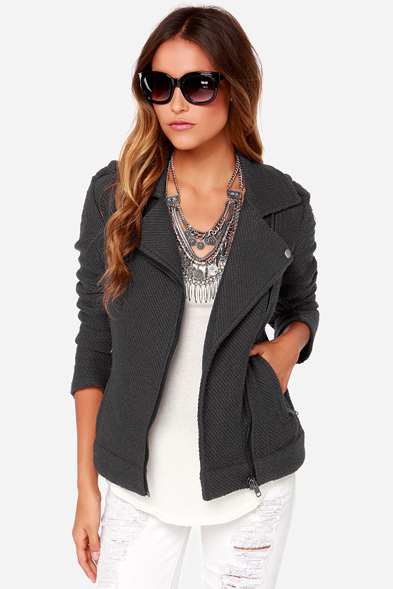 moto jacket sweater