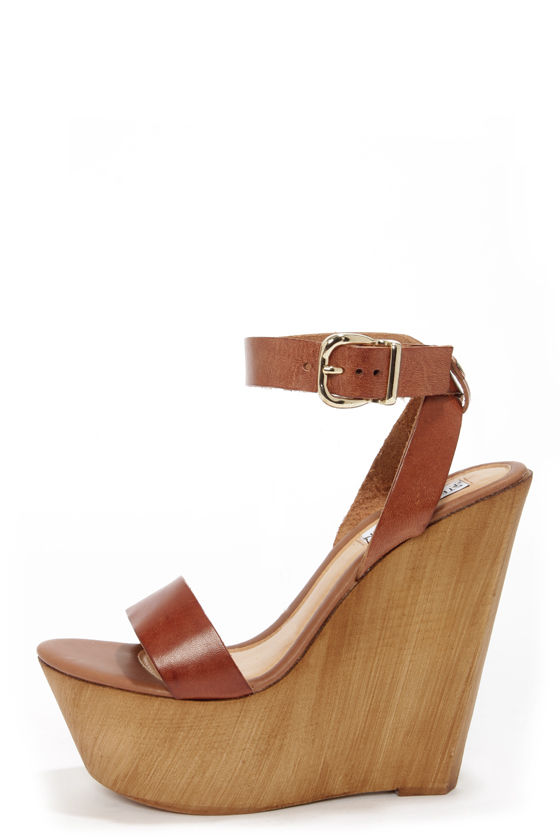 steve madden wood wedges