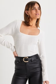 Autumnal Essential Ivory Cable Knit Pullover Sweater