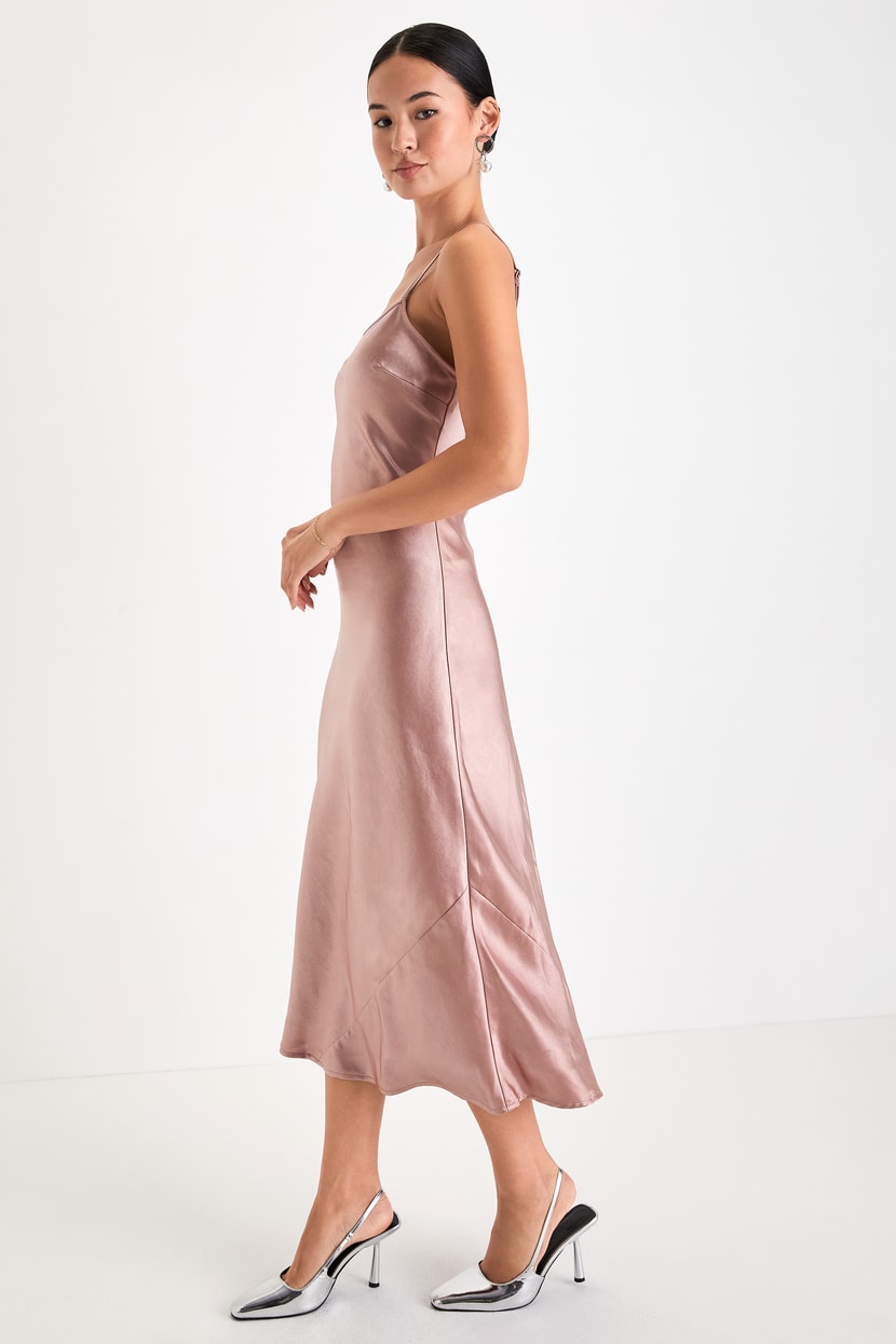 blush light pink dress Sorana Cotton-Blend Midi Dress in Pink Shell Pansy Blush main image 1