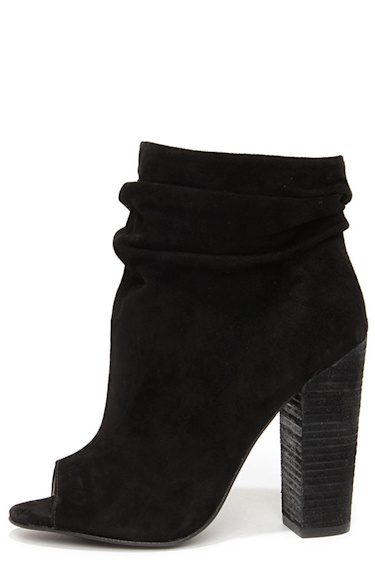 Dirty Laundry Women's Next Up Mid-Calf Combat Boot In Black Suede, Size 7.5 10 thumbnail image