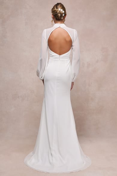 Chiffon Wedding Dresses - Chiffon Bridal Gowns
