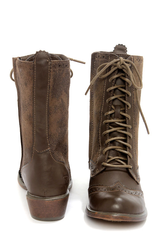 grey taupe boots