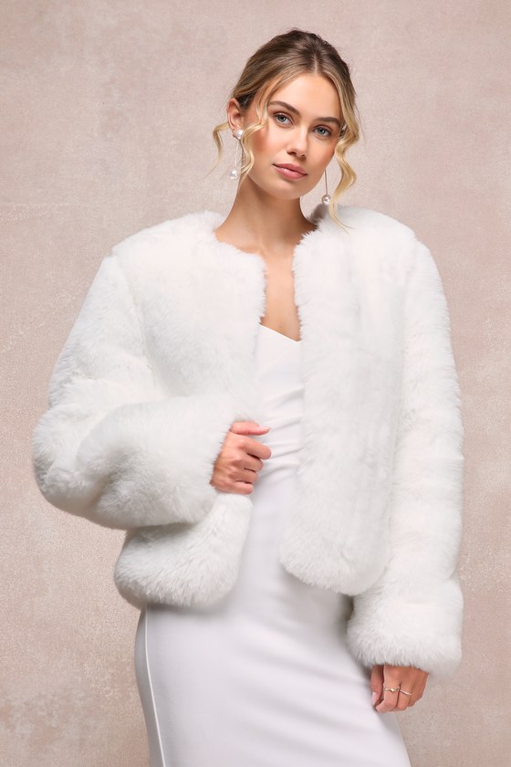 Faux Fur Jackets & Accessories - Lulus