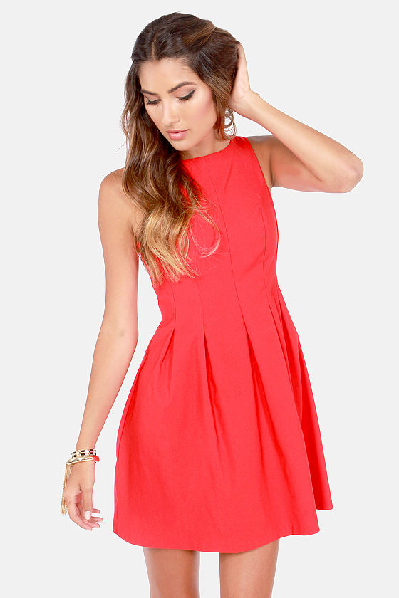 Classy Lass Red Dress