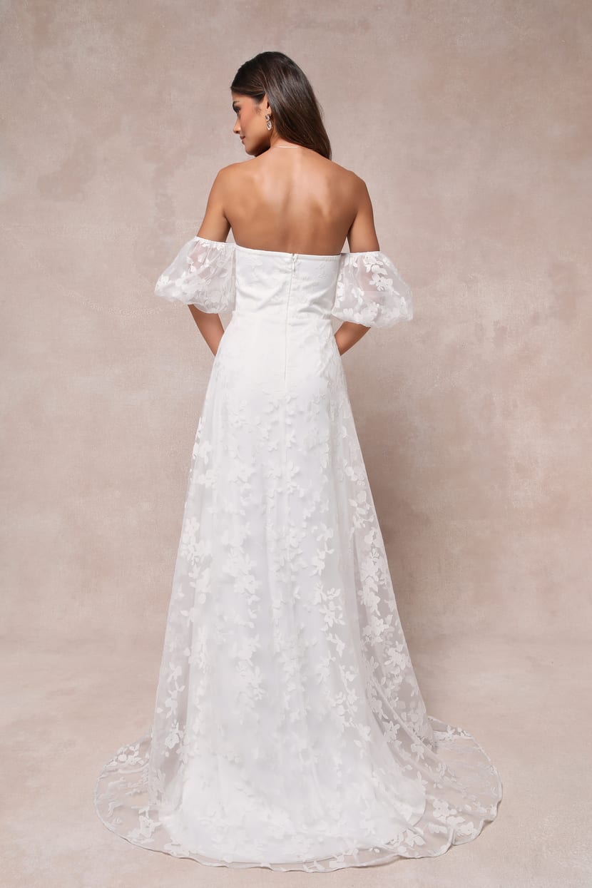 white off the shoulder dress with red flowers Amazon.com: Women Evening Dress Vintage Off Shoulder Rose Embroidered Floral  V Neck Short 3/4 Sleeves Wedding Cocktail A Line Midi Gown(S, F1) :  Clothing, Shoes & Jewelry