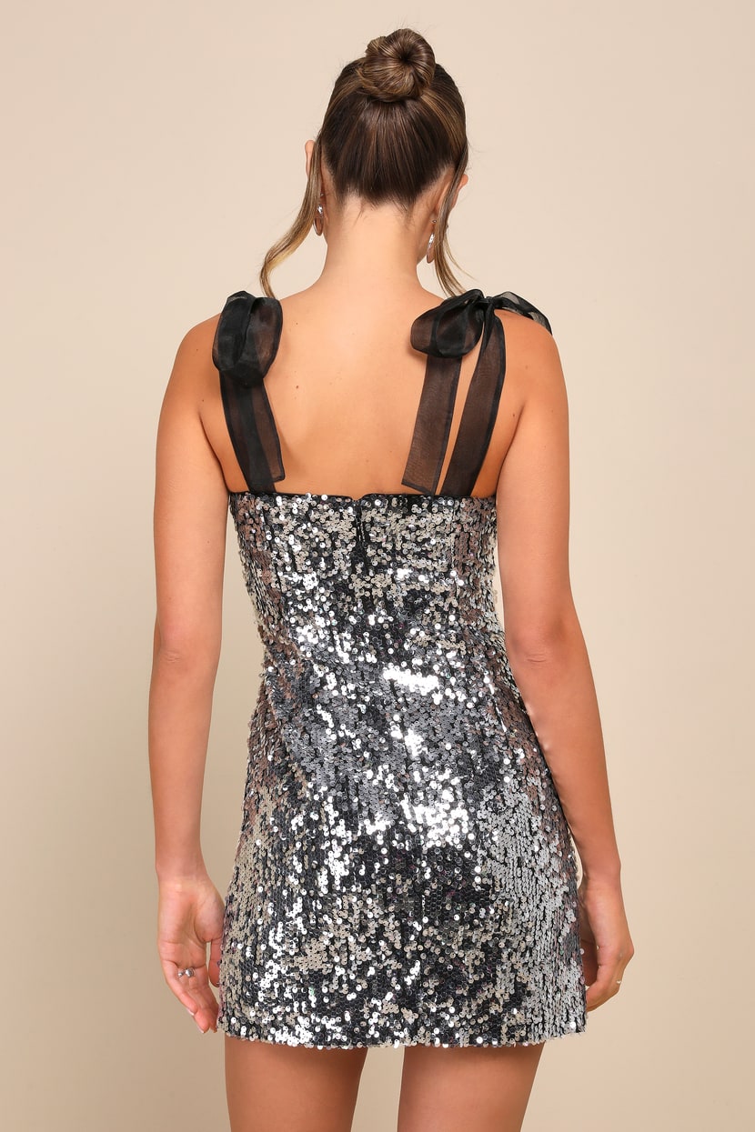 black buckle mini dress Natalia Mini Dress