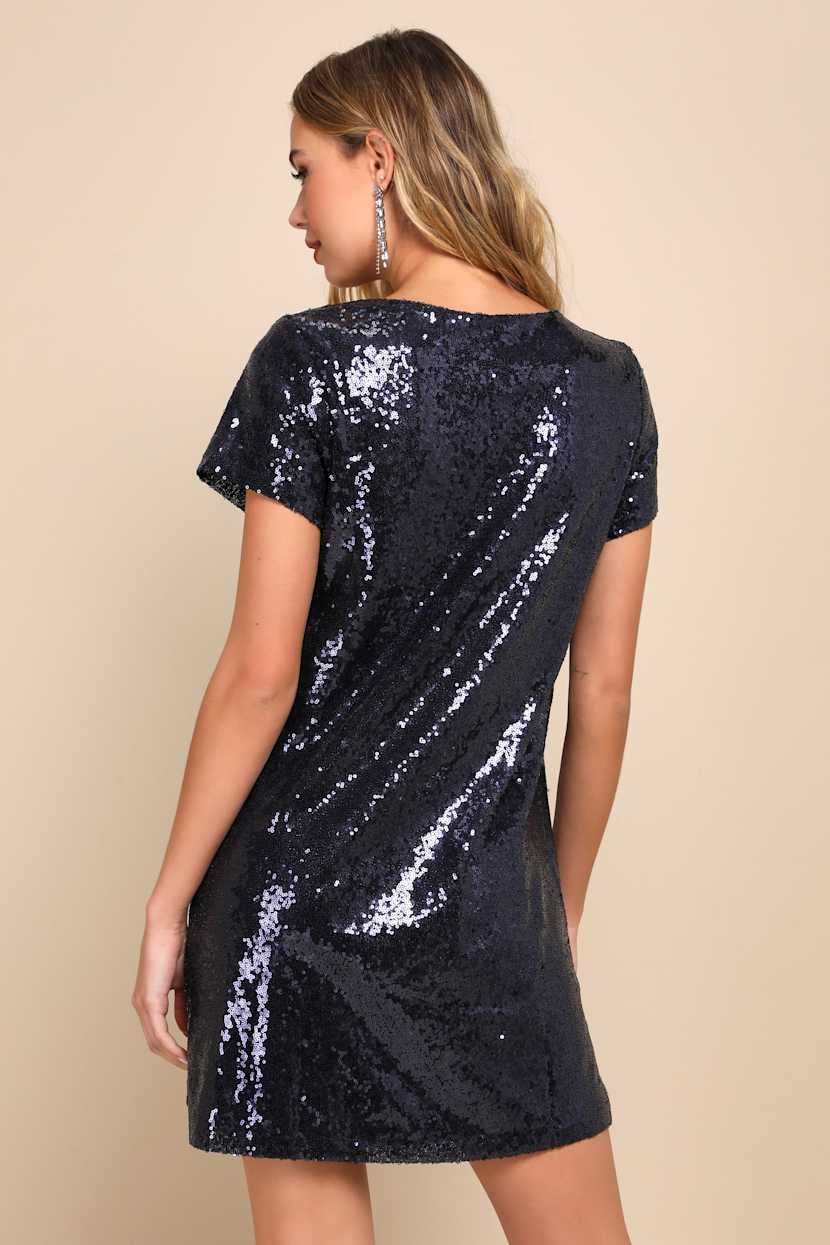 chinese dress ladies Chetta B Women's Sequin Lace Shift Dress, Ivory/Gold, 6 at Amazon Women's  Clothing store main image 1