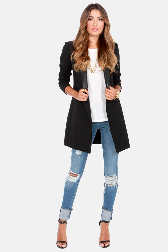boyfriend jacket black