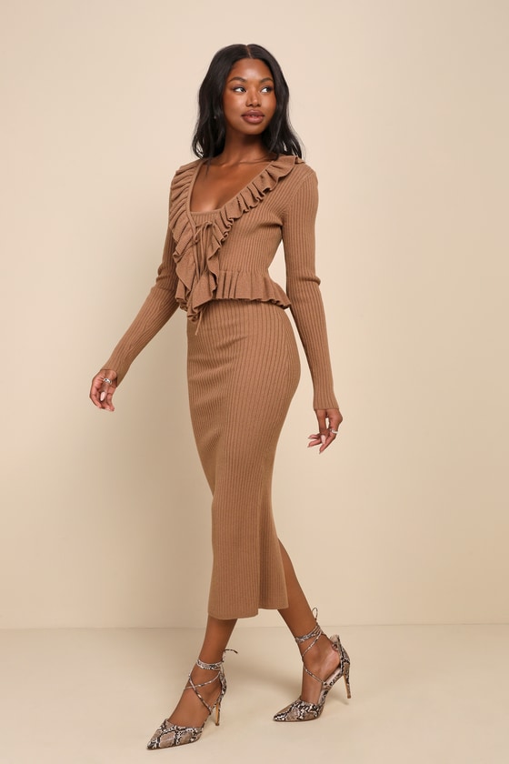 knit crepe dress Alessandra - Parker Crepe Knit Dress - womens clothing main image 1
