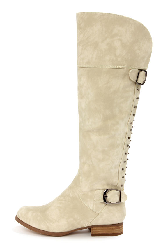 cream riding boots