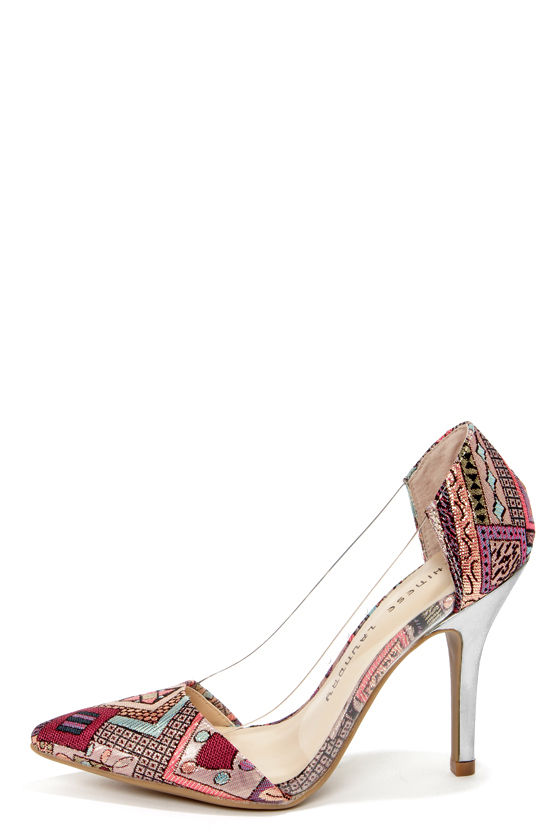chinese laundry clear heels