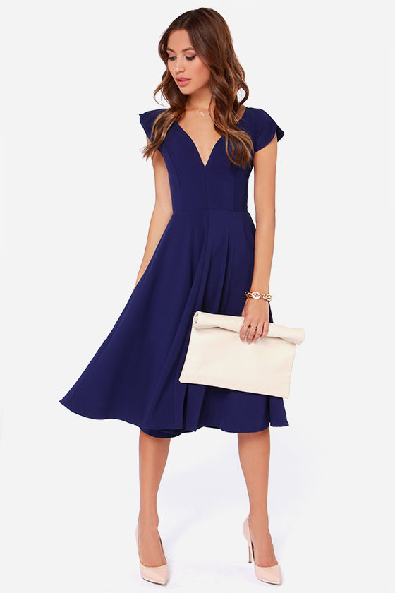 conservative midi dresses