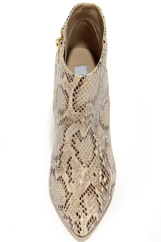 steve madden jain bootie snake