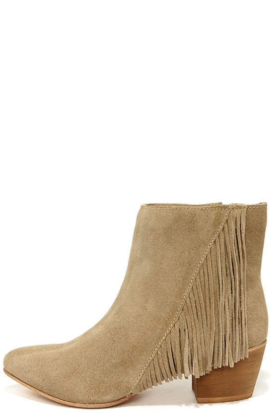 cute beige booties