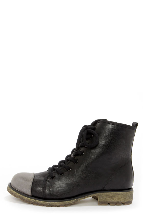 the modern utility lace up boot