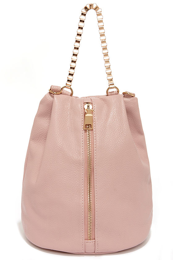 Cute Blush Purse Zipper Purse 31.00 Lulus