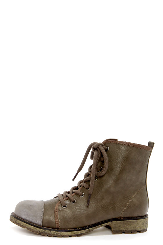 cute grey ankle boots