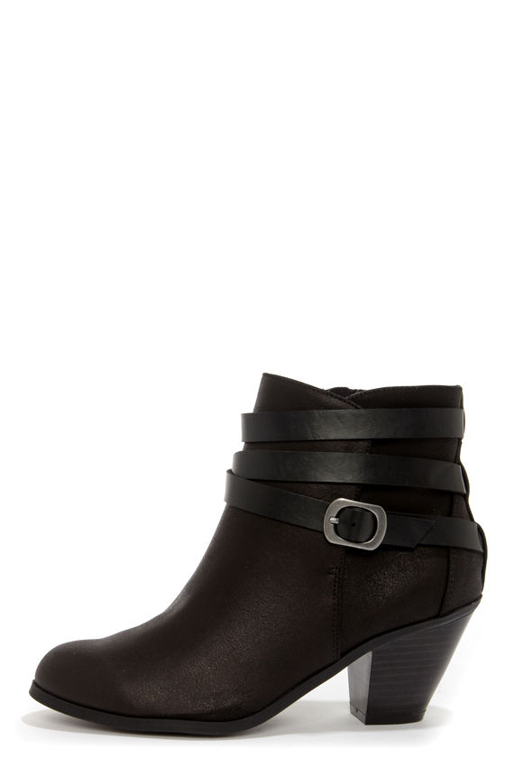 Cute Black Boots - Black Booties - Ankle Boots - $64.00 - Lulus