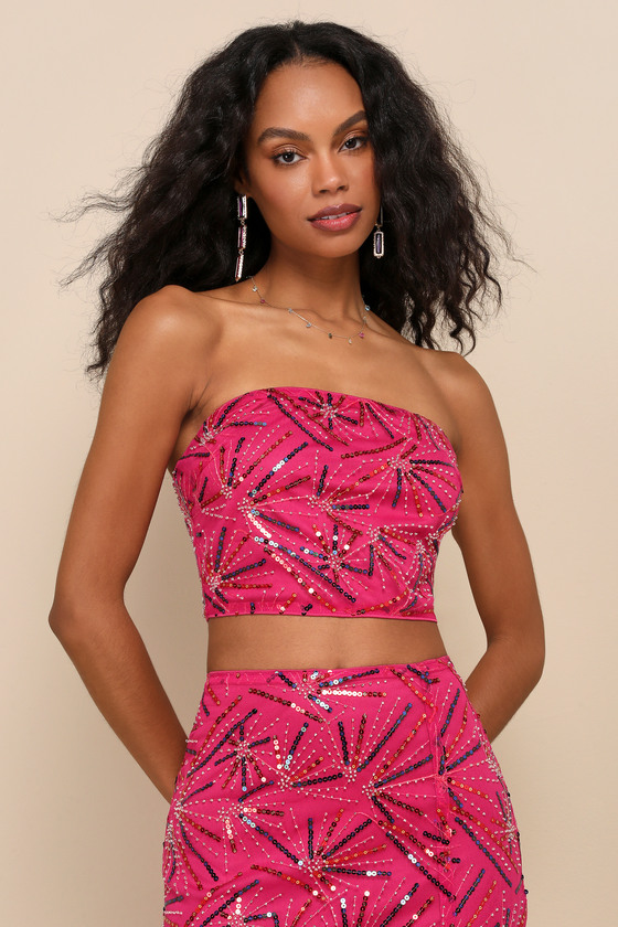 Cue red sequin best sale dress
