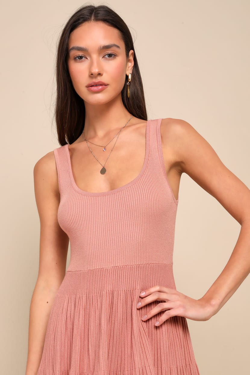 open lace back dress Pink Rose Girl Reese Twirl  london bridges clothing