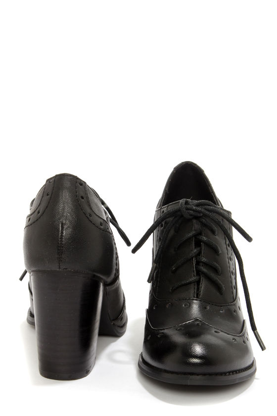 Brogues Short Heels Chunky Heels Office Shoes Women Black High Heels Court  Shoes Pump Shoe Women Zapatos Tacon Mujer 2024 Scarpe - AliExpress
