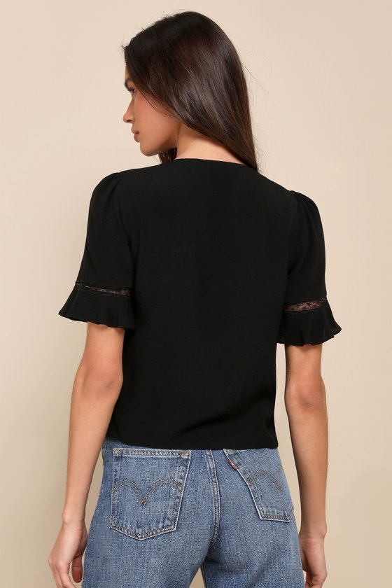 ANDMARY】Alma ribbon tops