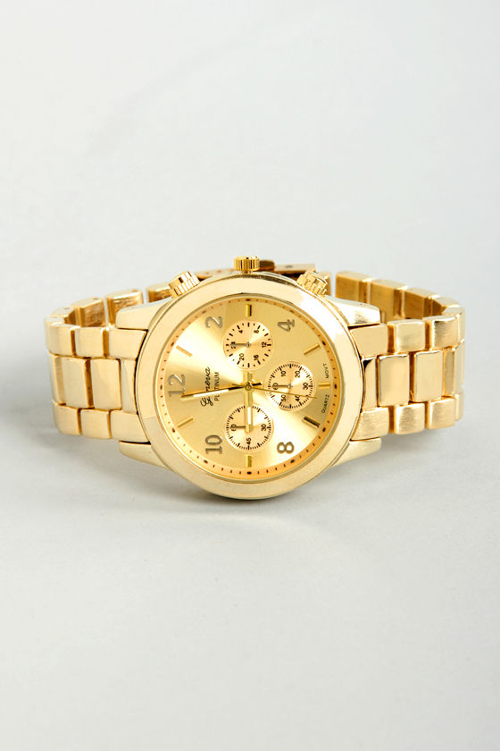Classic Yellow Gold Watch Boyfriend Watch 24.00