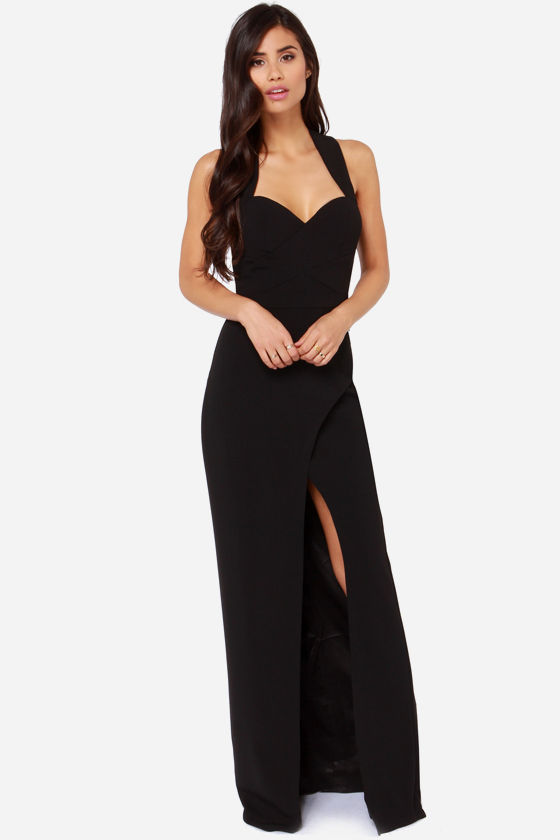 Bariano Katja Dress - Maxi Dress - Black Dress - $228.00 - Lulus