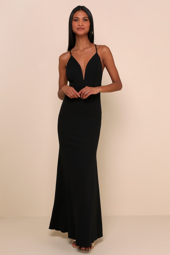 Amelia Black Sleeveless Maxi Dress 6