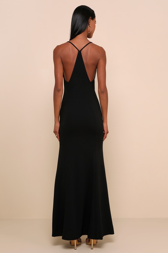 Amelia Black Sleeveless Maxi Dress 7