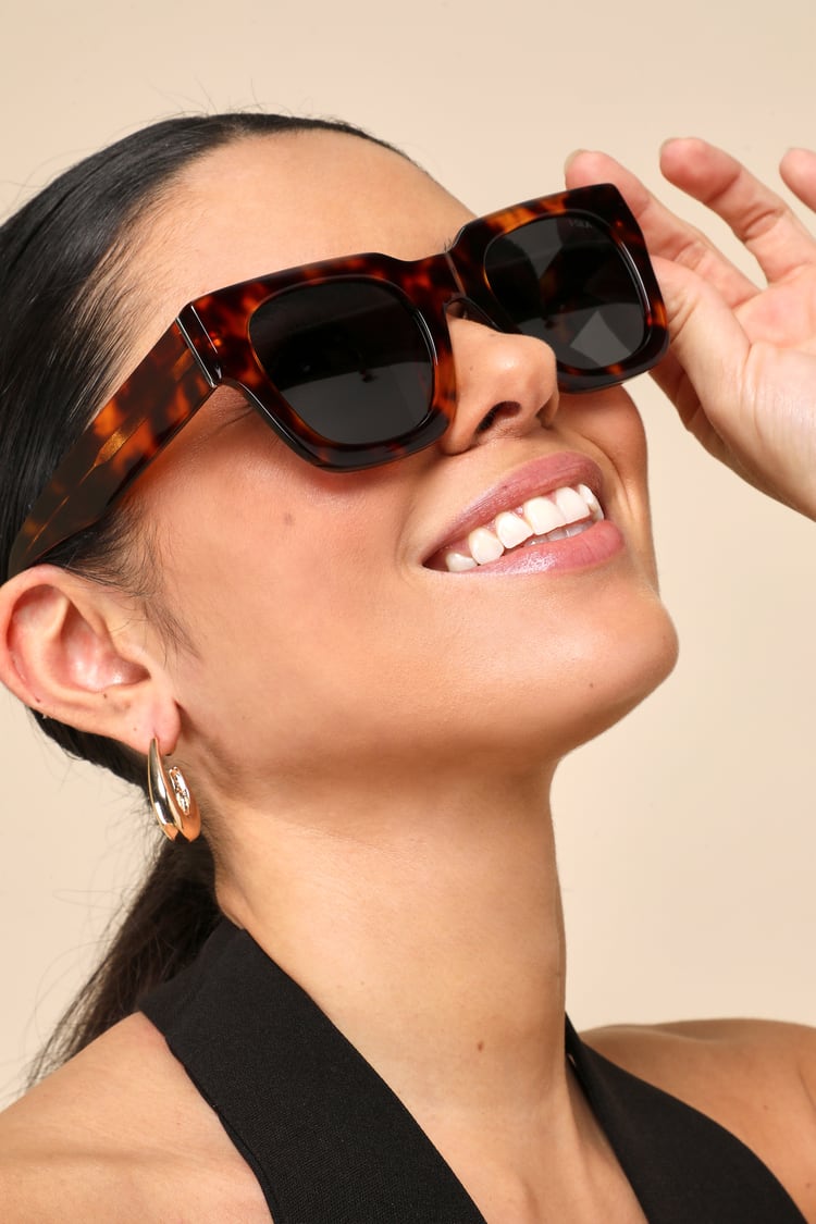 I-SEA Jolene - Brown Sunglasses - Tortoise Sunglasses  display picture 1
