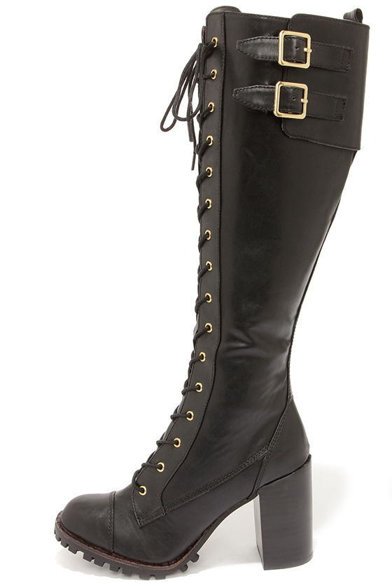 edie lace up bootie justfab