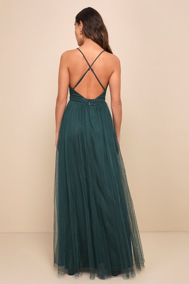 green bump friendly dress Ladies Maxi Dress Green - Bump Friendly main image 1