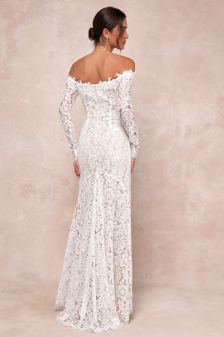 White Lace Dress