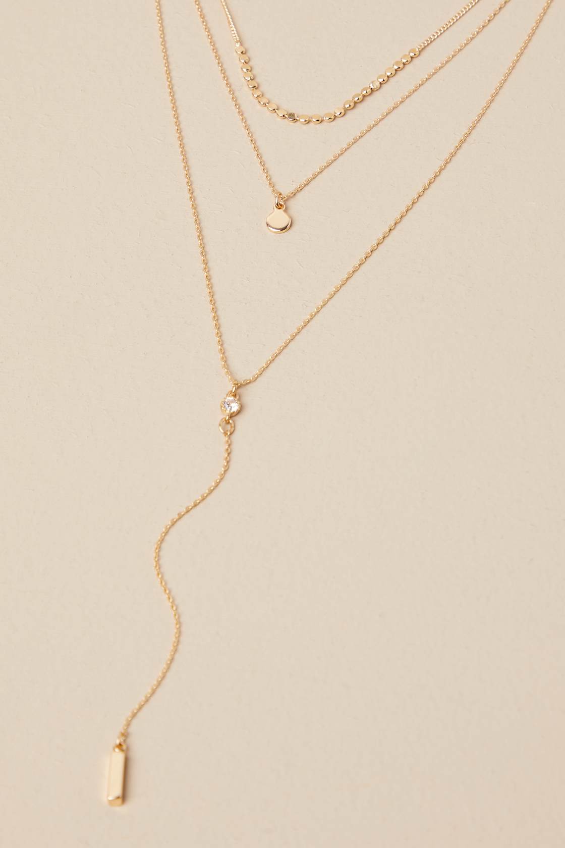Coretta Layered Gold Necklace