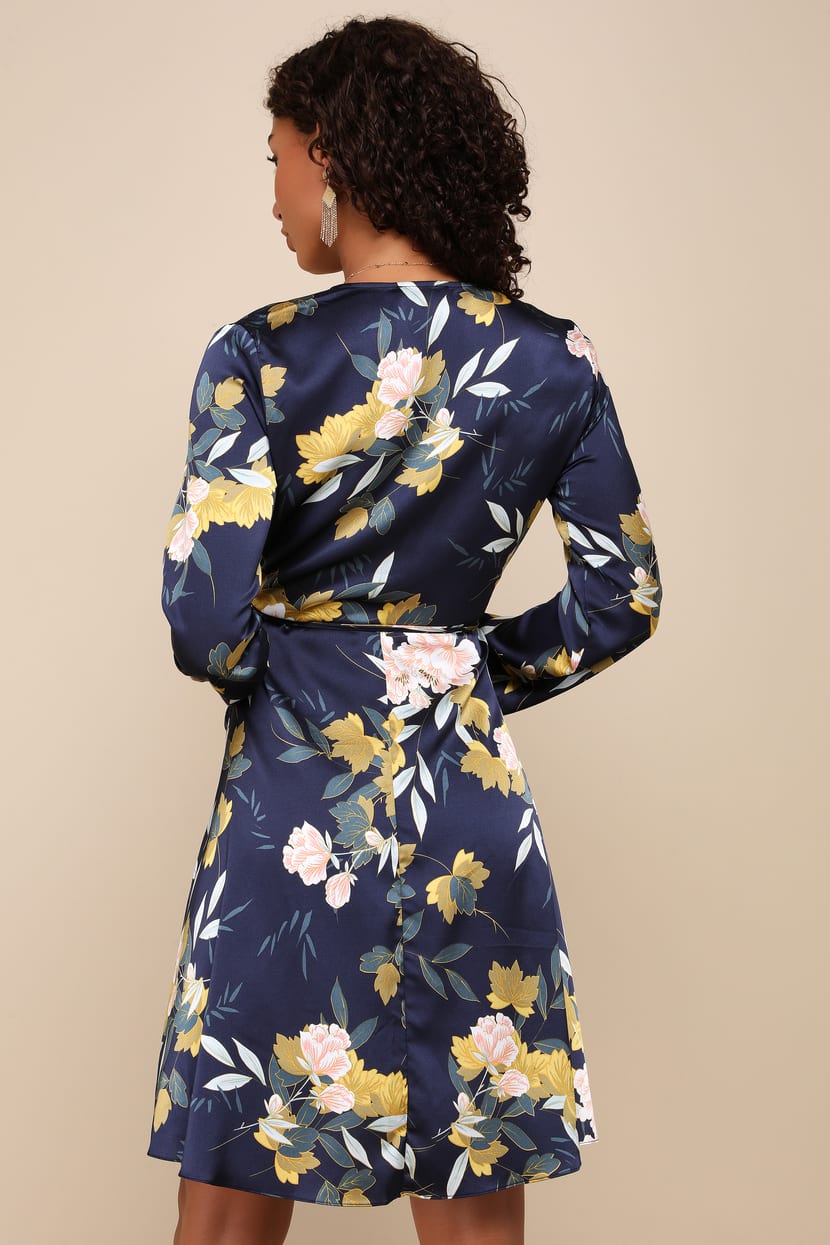 blue life dresses Cabana Life - Myers Tie Waist Midi Dress - Blue main image 1