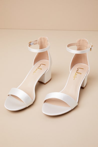 Pretty Women's Ankle-Strap Heels in the Latest Styles  Affordable Women's Strappy  Heels for Special Occasions and Everyday Wear - Lulus