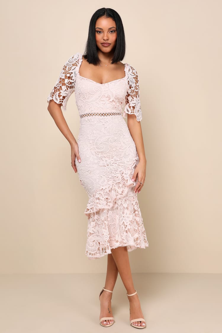 knee length dresses for ladies Edith Midi Dress main image 1