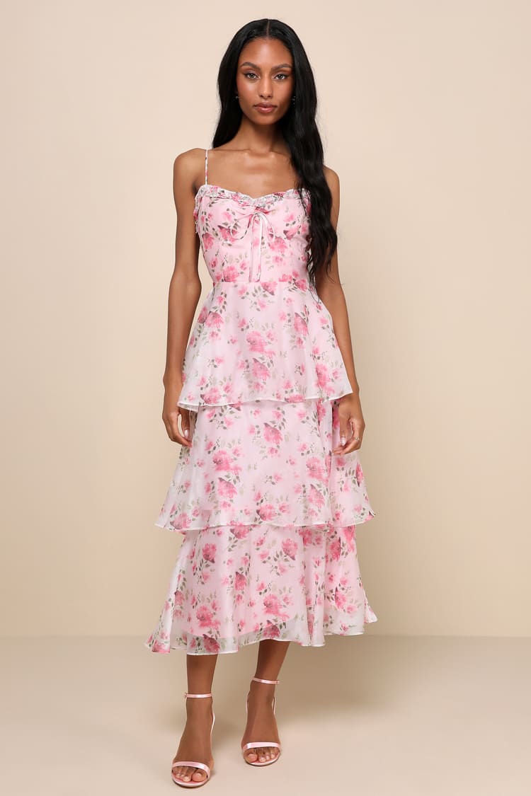 Pastel Floral Dress