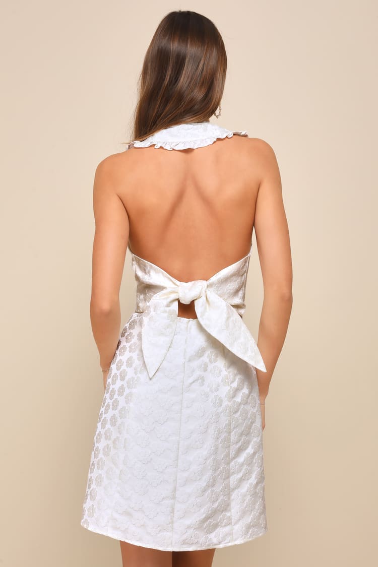 navy blue dress for baby girl BACKLESS SHIRT DRESS main image 0