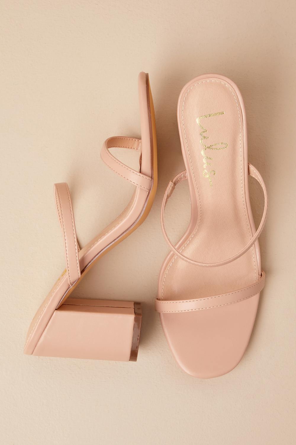 Ariellie Light Nude High Heel Sandals